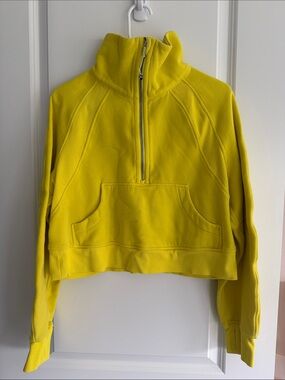 Lululemon XS/S Scuba Oversized Funnel Neck Half Zip Sweatshirt